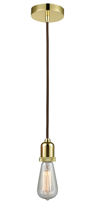 Innovations - 100GD-10BR-0GD - One Light Mini Pendant - Whitney - Gold