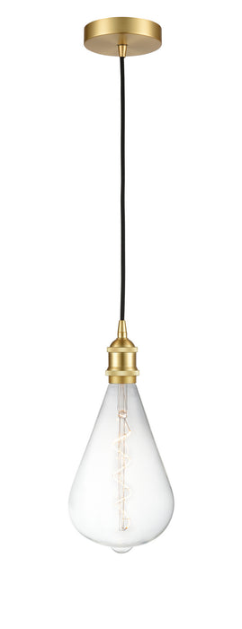 Innovations - 616-1P-SG-BB164LED - LED Mini Pendant - Edison - Satin Gold
