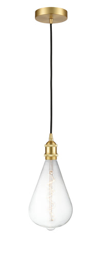 Edison LED Mini Pendant Satin Gold