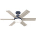 Hunter - 51206 - 44 InchesCeiling Fan - Pacer - Indigo Blue