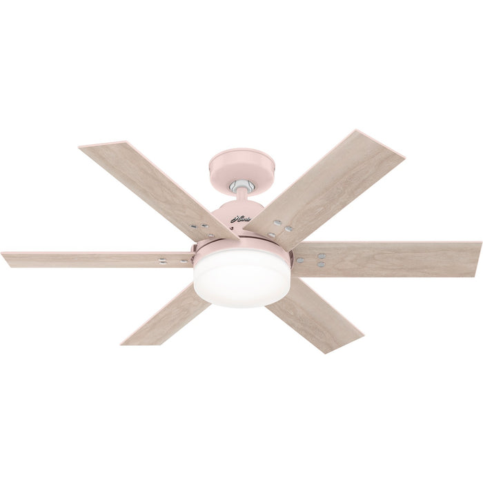 Hunter - 51207 - 44 InchesCeiling Fan - Pacer - Blush Pink