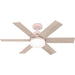 Hunter - 51207 - 44 InchesCeiling Fan - Pacer - Blush Pink