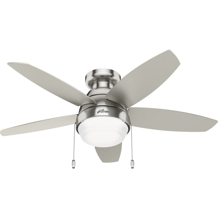 Hunter - 51223 - 44 InchesCeiling Fan - Lilliana - Brushed Nickel