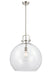 Innovations - 410-1S-SN-18CL - LED Pendant - Newton - Brushed Satin Nickel