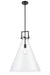 Innovations - 411-1S-BK-18CL - LED Pendant - Newton - Matte Black