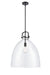 Innovations - 412-1S-BK-18CL - LED Pendant - Newton - Matte Black