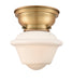 One Light Flush Mount-Flush Mounts-Innovations-Lighting Design Store