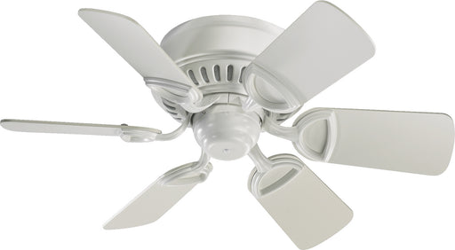 Quorum - 51306-8 - 30 Inch Ceiling Fan - Medallion - Studio White