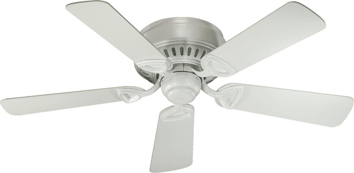 Quorum - 51425-8 - 42 Inch Ceiling Fan - Medallion - Studio White