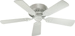 Quorum - 51425-8 - 42 Inch Ceiling Fan - Medallion - Studio White