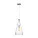 Visual Comfort Studio - 6537001EN7-962 - One Light Pendant - Arilda - Brushed Nickel
