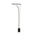 Artcraft - AC7589BK - LED Floor Lamp - Cortina - Matte Black