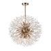 Chiffon 12 Light Chandelier-Mid. Chandeliers-Regina Andrew-Lighting Design Store