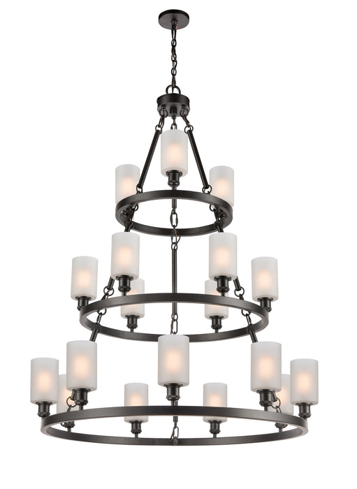 18 Light Chandelier-Large Chandeliers-Innovations-Lighting Design Store