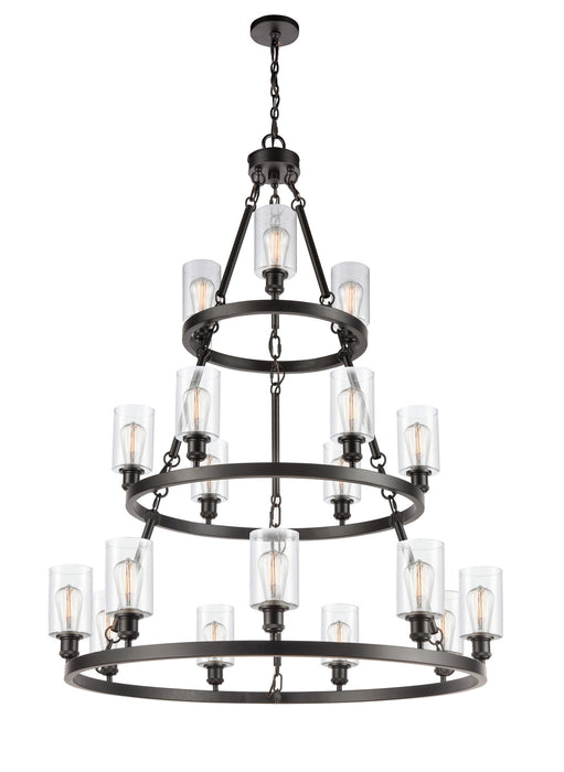 18 Light Chandelier-Large Chandeliers-Innovations-Lighting Design Store
