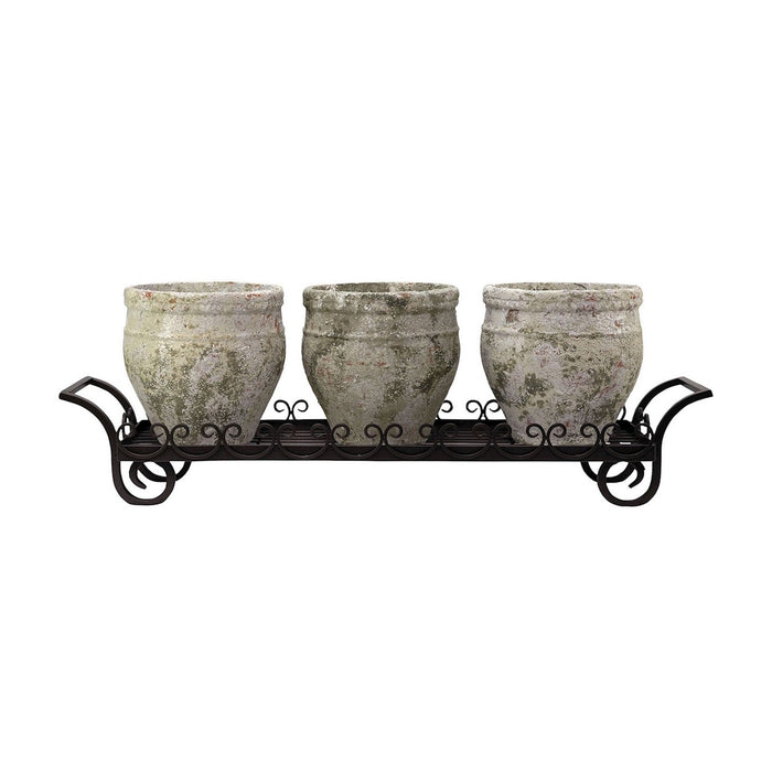 ELK Home - 772511 - Planter - Triple Planters - Rustic