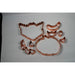 ELK Home - HKIT/S2 - Halloween Kit Cookie Cutter (Set Of 2) - Cookie Cutter - Copper