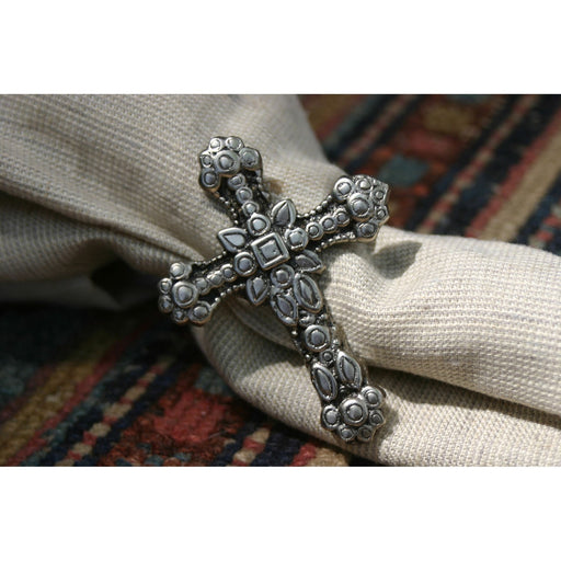 Cross Napkin Rings (Set Of 4)