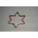 ELK Home - STDV/S6 - Star Of David Cookie Cutters (Set Of 6) - Copper