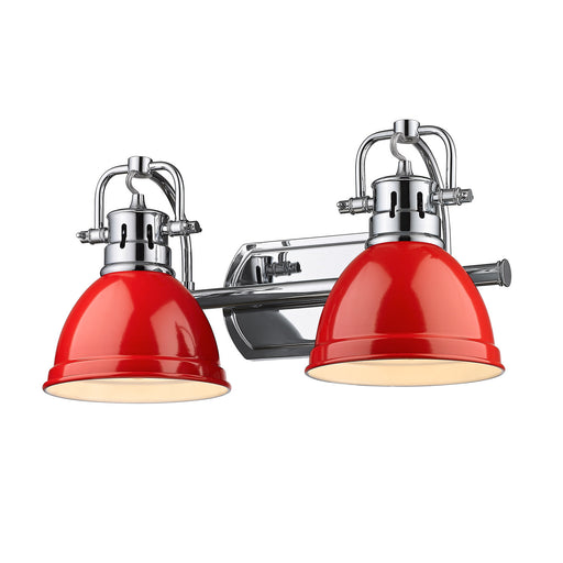 Duncan Two Light Vanity Chrome
