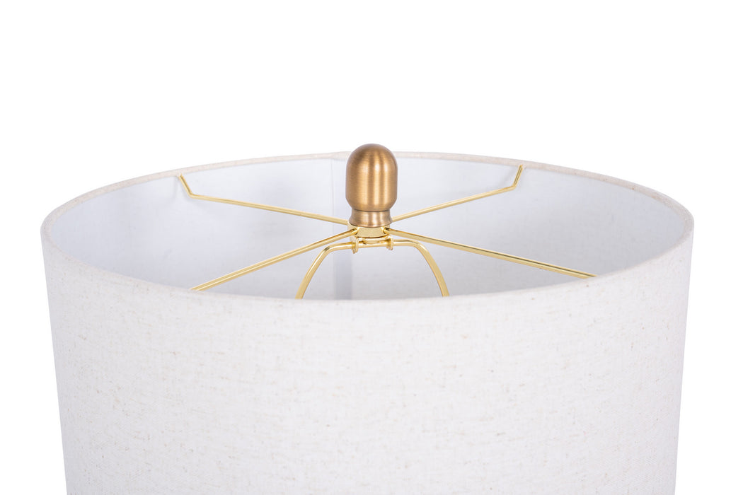 Craftmade - 86237 - One Light Table Lamp - Table Lamp - Concrete Brass