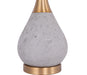Craftmade - 86237 - One Light Table Lamp - Table Lamp - Concrete Brass