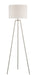 Craftmade - 86247 - One Light Floor Lamp - Floor Lamp - Brushed Polished Nickel