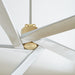 Visual Comfort Fan - 5ASPR70BBS - 70 Inch Ceiling Fan - Aspen - Burnished Brass