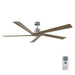 Visual Comfort Fan - 5ASPR70BS - 70 Inch Ceiling Fan - Aspen - Brushed Steel