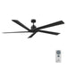 Visual Comfort Fan - 5ASPR70MBK - 70 Inch Ceiling Fan - Aspen - Midnight Black