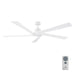 Visual Comfort Fan - 5ASPR70RZW - 70 Inch Ceiling Fan - Aspen - Matte White