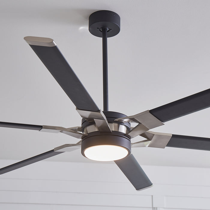 Visual Comfort Fan - 6LFR62MBKD - 62 Inch Ceiling Fan - Loft - Midnight Black