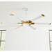 Visual Comfort Fan - 6LFR62RZWBBSD - 62 Inch Ceiling Fan - Loft - Matte White