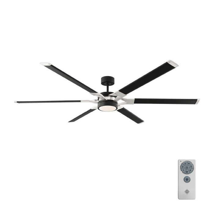 Visual Comfort Fan - 6LFR72MBKD - 72 Inch Ceiling Fan - Loft - Midnight Black