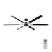 Visual Comfort Fan - 6LFR72MBKD - 72 Inch Ceiling Fan - Loft - Midnight Black