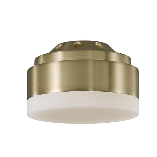 Aspen LED Fan Light Kit Burnished Brass