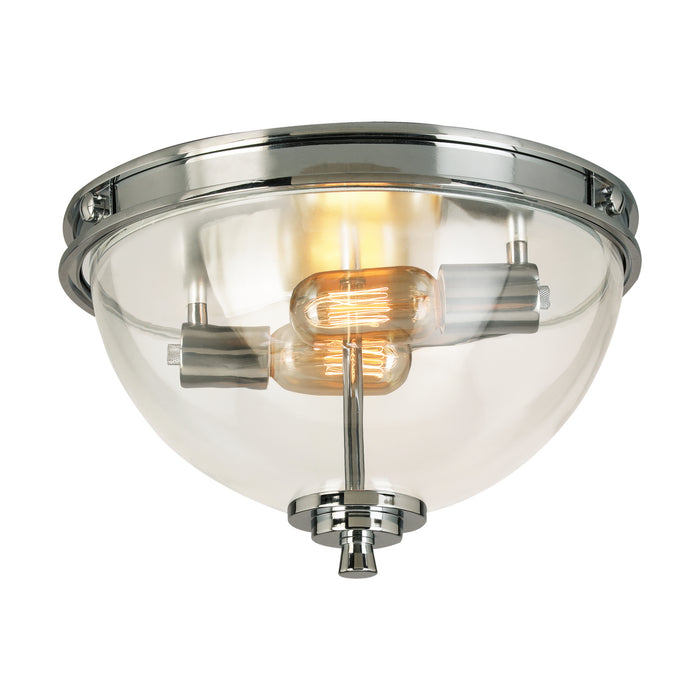 Eglo USA - 204703A - Three Light Ceiling Mount - Cecilia - Chrome