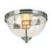 Eglo USA - 204703A - Three Light Ceiling Mount - Cecilia - Chrome