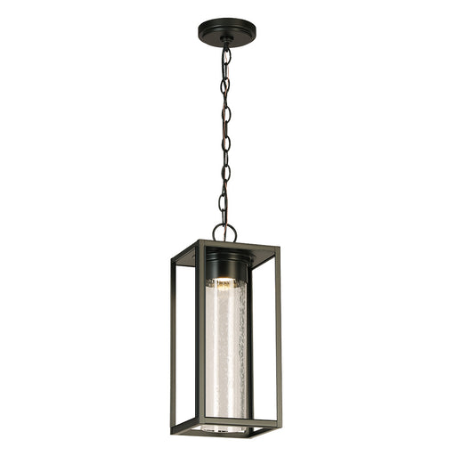 Walker Hill LED Outdoor Pendant Matte Black