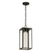 Eglo USA - 204708A - LED Outdoor Pendant - Walker Hill - Matte Black