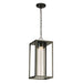 Eglo USA - 204709A - LED Outdoor Pendant - Walker Hill - Matte Black