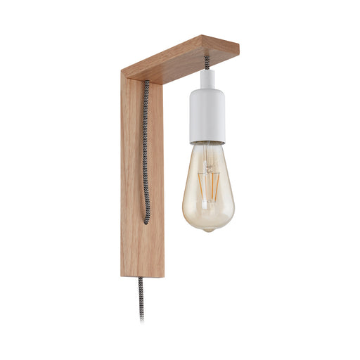 Tocopilla One Light Wall Sconce Natural Wood