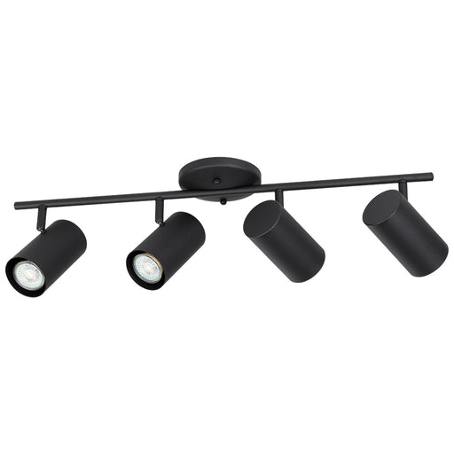 Calloway LED Fixed Track Light Structured Black