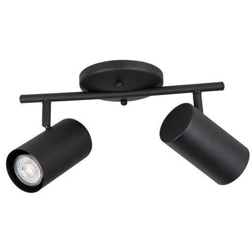 Calloway LED Fixed Track Light Structured Black