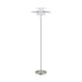 Eglo USA - 98389A - One Light Floor Lamp - Brenda - Satin Nickel