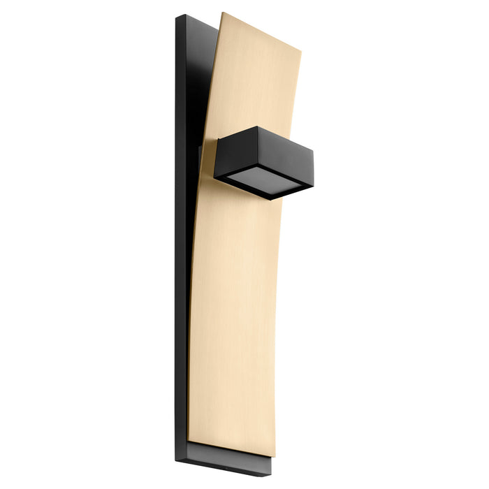 Quorum - 3-400-1540 - LED Wall Sconce - Dario - Black|Aged Brass