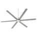 Quorum - 20806-65 - 80 Inch Ceiling Fan - Titus - Satin Nickel