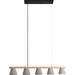 Renwil - LPC4330 - Ceiling Fixture - Zain - Brown