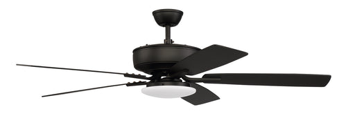 Craftmade - P112FB5-52FBGW - 52 Inch Ceiling Fan - Pro Plus 112 - Flat Black