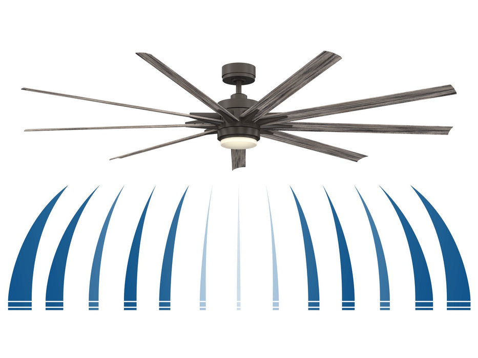 Fanimation - FPD8159GRW - 84 Inches Ceiling Fan - Odyn 84 - Matte Greige
